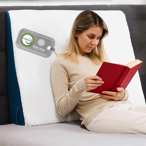 Ritalia&reg; CU&Ntilde;A ANTIREFLUJO Adulto 65x90x20 cm para ELEVAR COLCH&Oacute;N con Gel VISCOEL&Aacute;STICA | COJ&Iacute;N...