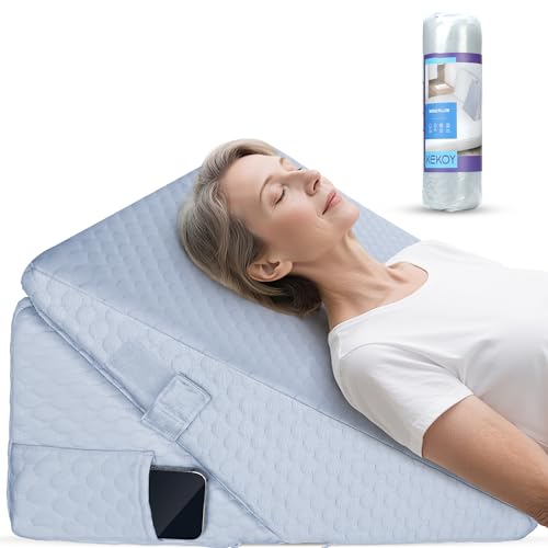 Kekoy Cu&ntilde;a Antireflujo Adulto Ajustable | Ideal para Apnea del Sue&ntilde;o, Reflujo &Aacute;cido, Ronquidos y...