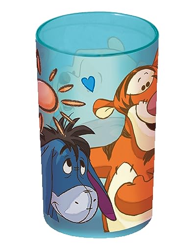 POS 68925 - Vaso Winnie The Pooh para ni&ntilde;os, de pl&aacute;stico con Capacidad 250 ml Aprox.