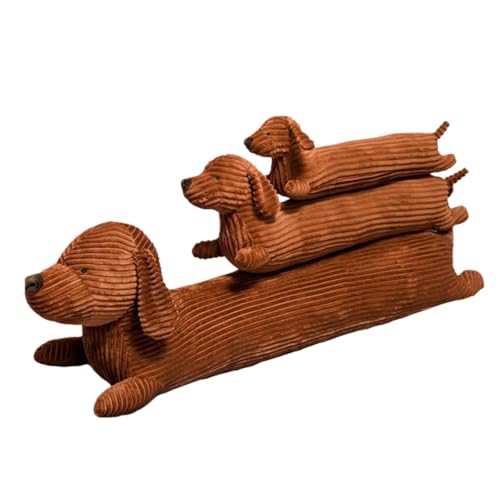 Gen&eacute;rico Perro Relleno, Almohada De Abrazo Felpa, Coj&iacute;n Relleno Largo Dachshund Coj&iacute;n, Linda...