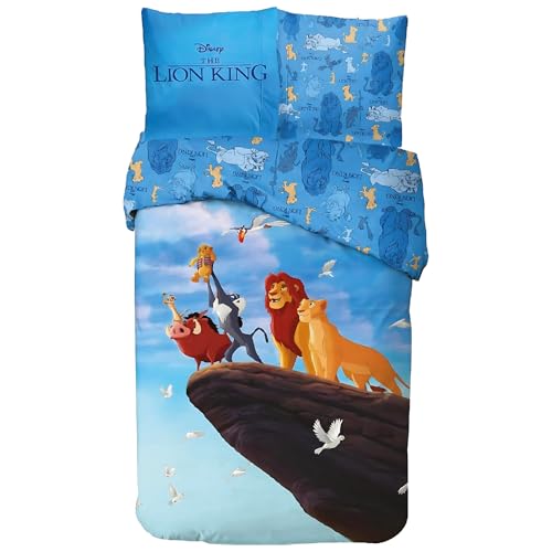 Juego de cama con licencia para ni&ntilde;os de Arlis, funda n&oacute;rdica reversible 140x200 cm, funda de...