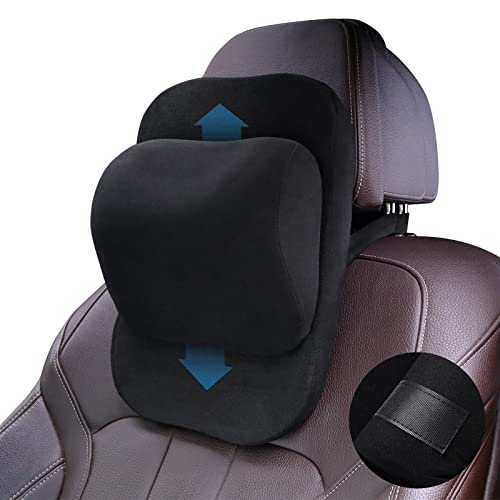 ZATOOTO Ajustable Reposacabezas Coche, Cojin Almohada Cervical Coche para Condu Oficina Gaming,...