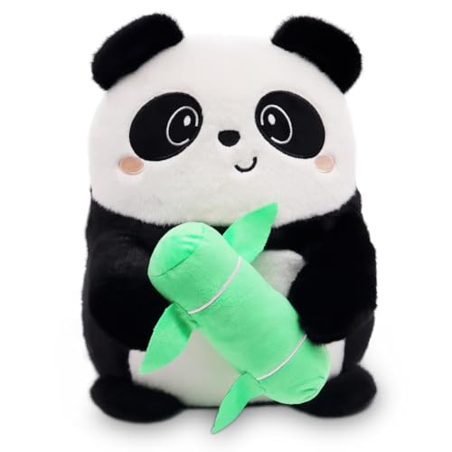 HOXSNII Panda Cojines de Peluche, 40CM Panda Juguetes de Peluche Animal Mu&ntilde;ecas de Peluches...