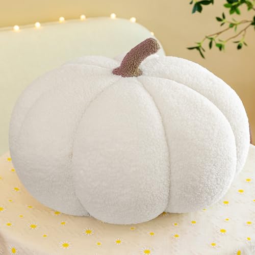 SOETDERT Almohada de Calabaza, Almohada Decorativa de Calabaza para Halloween, Cojin Calabaza 3D,...
