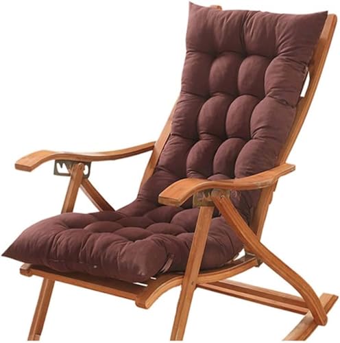 Cojín Reclinable para Tumbona, 120x48/150x48cm Cojines para Silla Mecedora, Exterior Reclinable...