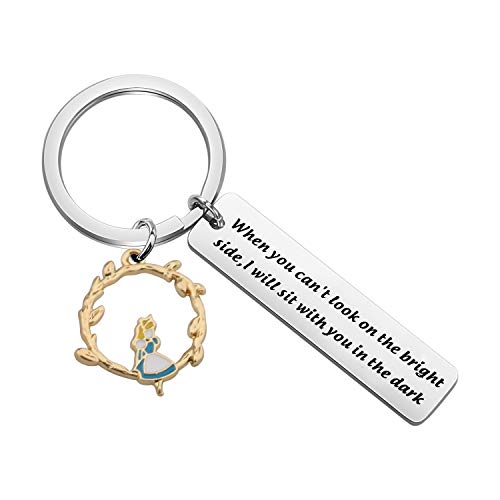 SEIRAA Alice Gift When you Can't Look on the Bright Side I Will Sit With You in The Dark Alice Gift,...