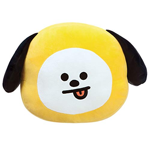 Aurora BT21 Official Merchandise, Coj&iacute;n de Felpa CHIMMY 61341, Amarillo