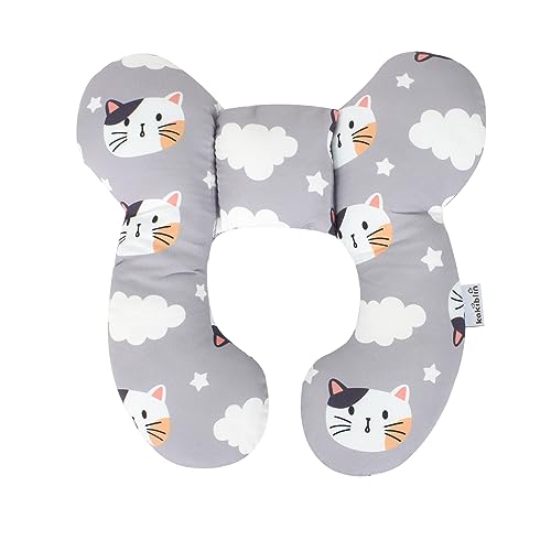 Disnace Almohada de Viaje para Beb&eacute;, Almohada de Soporte para Cabeza y Cuello para Asiento de...
