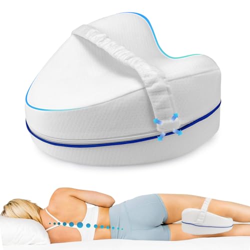 Kawaology Almohada ortop&eacute;dica para Las Rodillas para Dormir de Lado I Almohada ortop&eacute;dica para Las...