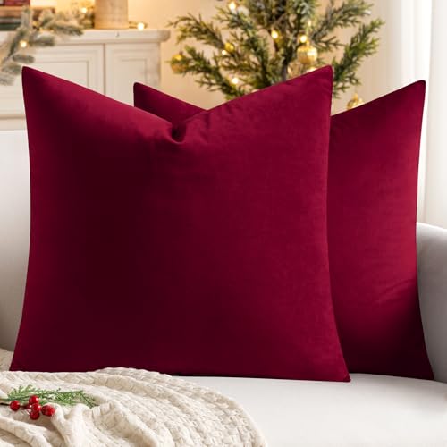 MIULEE Funda de Cojines de Terciopelo Cojines de Sof&aacute; Funda de Almohada Super Elegante Decorativo...