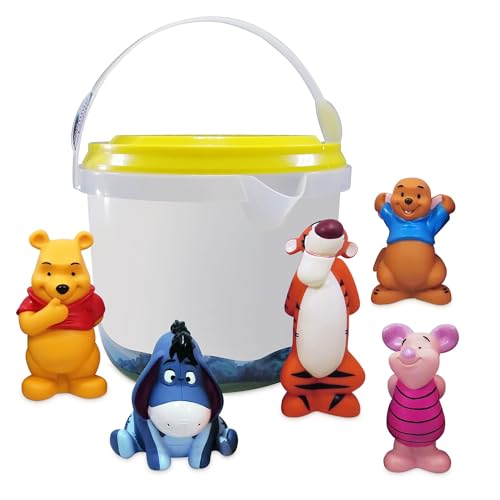 Disney Store Set Juguetes ba&ntilde;o Winnie The Pooh