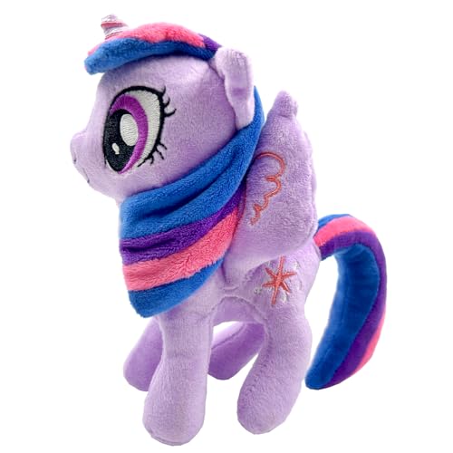 Ubephant Peluche Twiilight Sparkl, Plush Caballo Púrpura 20cm, Juguetes de Pelude de Dibujos...