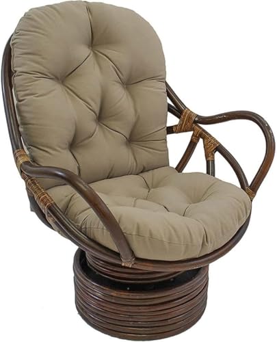 Ataoyus Coj&iacute;n acolchado para mecedora, suave, grueso, lavable, coj&iacute;n de repuesto para silla de...