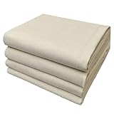 Engrosado Tela Calicó 100% Algodón Natural Sin Blanquear 1 PCS Calico 50cm x 160cm Tela de...