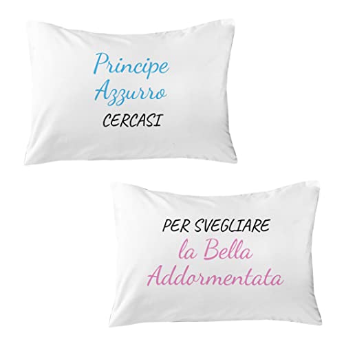 MR COTTON - Par de fundas de almohada de 100 % algod&oacute;n puro para cojines y almohadas 50 x 80 cm,...