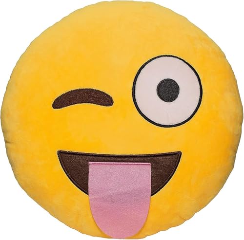 Vnnigmn Coj&iacute;n Emoji Lindo Mu&ntilde;eca Emoticones Decorativo Juguete Cumplea&ntilde;os Regalo Almohada Hogar...