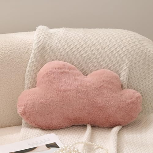 Coj&iacute;n infantil con forma de estrella, suave y esponjoso, dise&ntilde;o de nubes de luna, estrella, coj&iacute;n...