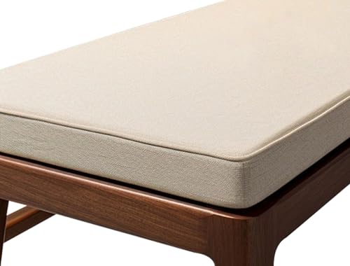 VEAI Cojin para Banco Exterior/Interior/Jardin/Zapatero 120x40,100x50,80x40,100x40,90x30 Cojin de...