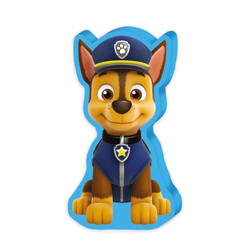 Herding Paw Patrol Coj&iacute;n con Forma contorneada con dise&ntilde;o de La Patrulla Canina, poli&eacute;ster, 35 x...