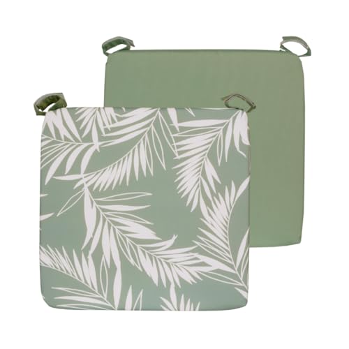 Atout Ciel Coj&iacute;n de Silla Bicolor con rasgu&ntilde;o de Tela Impermeable, 40 x 40 x 4 cm, 4 Variantes