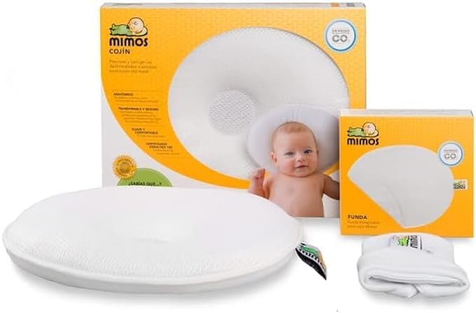 MIMOS&reg; Coj&iacute;n para beb&eacute;s | Ayuda a prevenir y Tratar la plagiocefalia | Producto Transpirable y...