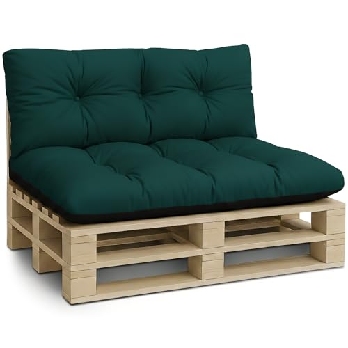 Amazinggirl Cojines para palets Exterior Coj&iacute;n de Asiento 120x80 cm - Cojin por Palet o Almohada...