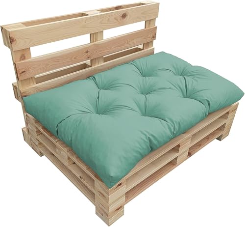 Chilly Pilley Coj&iacute;n para pal&eacute;s, acolchado, impermeable, muchos tama&ntilde;os y colores (coj&iacute;n de...