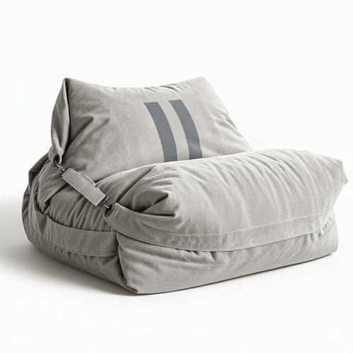 Aiire Sill&oacute;n Puff Gigante de Dise&ntilde;o - [180x140] Sofa Puf con Relleno Incluido XXL - Bean Bag Chair...