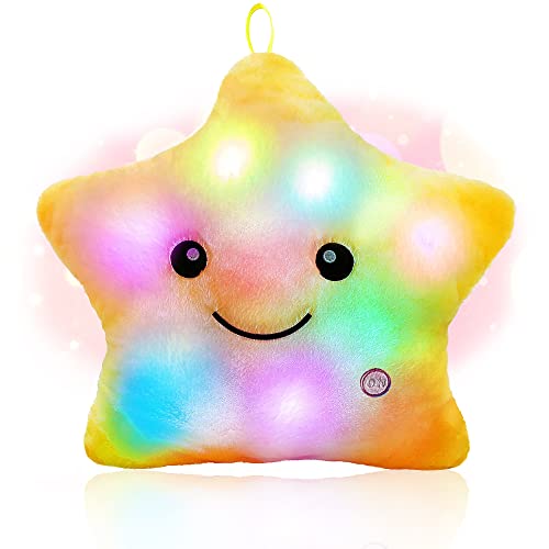 Shengou Weihnachten Coj&iacute;n Luminosas,Almohada con Luces.Almohada Felpa Luminoso,Coj&iacute;n de Peluche...