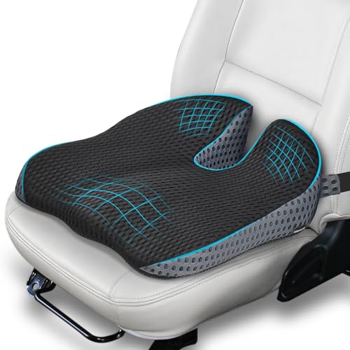 Ajiteogy Coj&iacute;n de Asiento para Coche Conductor - Elevador Ergon&oacute;mico Adulto con Espuma...