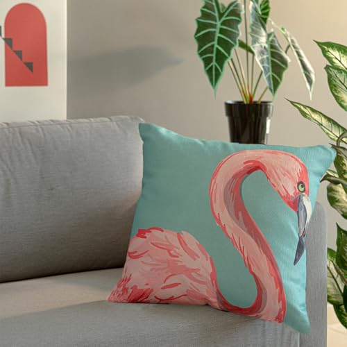 GREATOYAR Juego 2 Cojines de Imitaci&oacute;n de Lino, Coj&iacute;n con Relleno, Anti&aacute;caros e Hipoalerg&eacute;nica,...