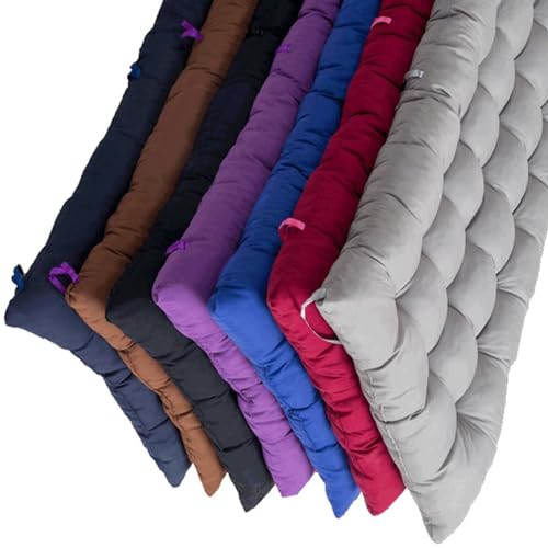 BangDon Cojines para banco, cojines para tumbona, gruesos y antideslizantes de repuesto para...