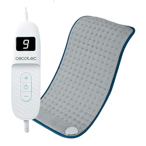 Cecotec Almohadilla Eléctrica HeatConfort 6000 ThermalPad. Almohadilla térmica 30x60 cm ideal para...