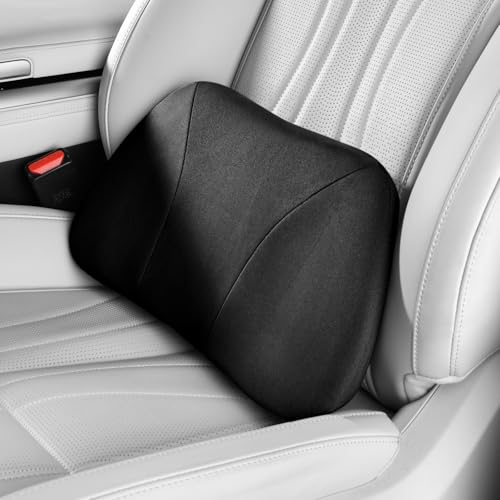 POKSRI cojin lumbar silla oficina/para Coche,Coj&iacute;n para Aliviar el Dolor de Espalda,se Ajusta...