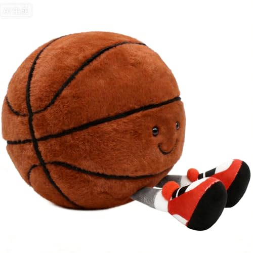 YUPDFGB Peluches de Baloncesto 3D, Almohada de Peluche de Baloncesto, Coj&iacute;n de Peluche 3D, Peluche...