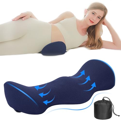 TFCIOD Cojin Lumbar Ergon&oacute;mica, Almohada de Apoyo Cama, Almohada Lumbar para Dormir Silla Oficina,...