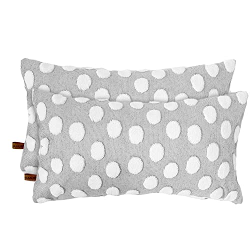 HAMUR HOME Conjunto De 2 Fundas De Coj&iacute;n 30 X 50 Cm - Funda De Coj&iacute;n Boho Decorativa - Funda...