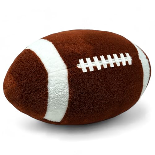 40YARDS Coj&iacute;n de f&uacute;tbol americano (fiel a escala) &ndash; Interior Football &ndash; Coj&iacute;n de peluche...