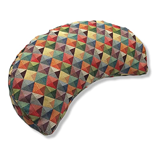 savasanas - Zafu Media Luna Arlecchino, zafu Yoga, zafu meditaci&oacute;n, coj&iacute;n meditaci&oacute;n, coj&iacute;n...