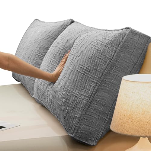 RTSFKFS Grande Coj&iacute;n for Respaldo Sofa Cama 60/70/80/90/100cm Almohada de Encosto con Funda...