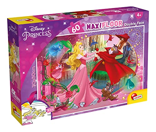 Lisciani - DISNEY La Bella Durmiente - Aurora Maxi - Puzzle para ni&ntilde;os a partir de 4 a&ntilde;os - 60...