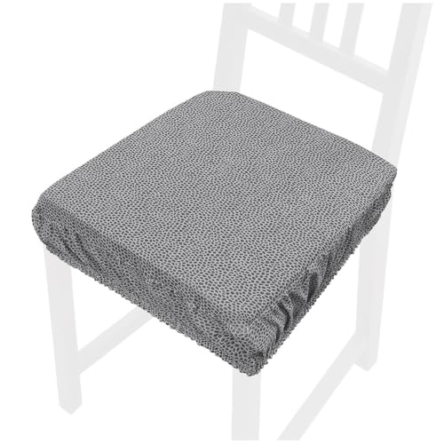 emmevi Coj&iacute;n para silla de algod&oacute;n con estampado de moteado, desenfundable, suave, lavable, con...