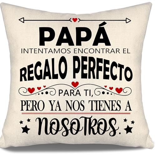 Aosumin Pap&aacute; intentamos Encontrar Fundas de Coj&iacute;n Divertidas para Pap&aacute; de Hija Hijo Cumplea&ntilde;os...
