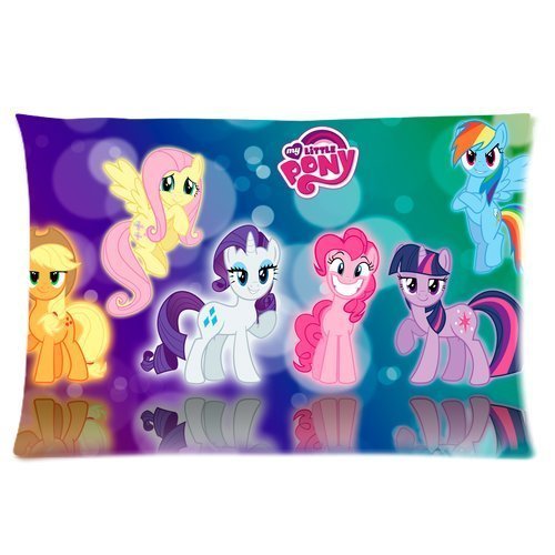 My Little Pony Cartoon Anime Personalized Rectangle Pillow Case 24x16 (one side)
