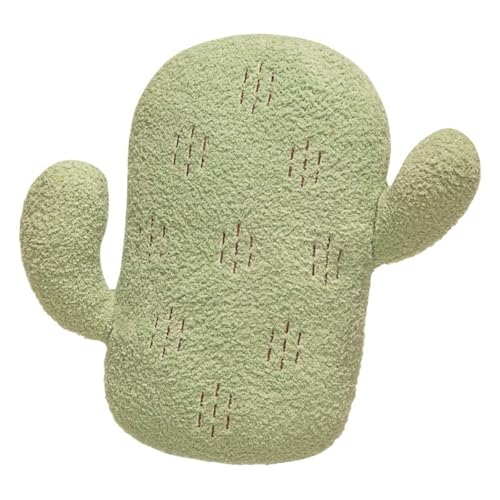 KUKUShining Peluche De Cactus, Coj&iacute;n Suave con Forma De Cactus Ideal para Decorar La Cama El Sof&aacute;...