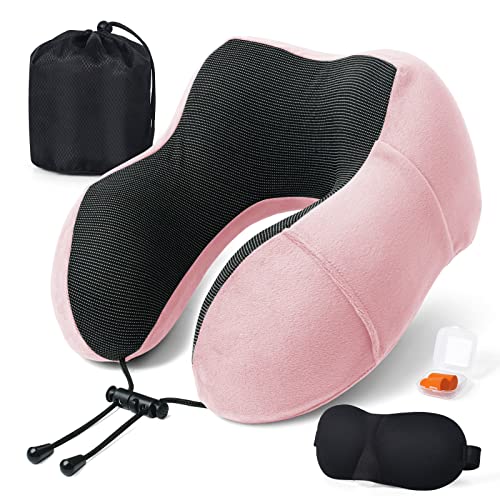 Almohada de Viaje para Cuello, Almohada Cervical para Oficina Avi&oacute;n Tren Coche Viajando, Almohada...