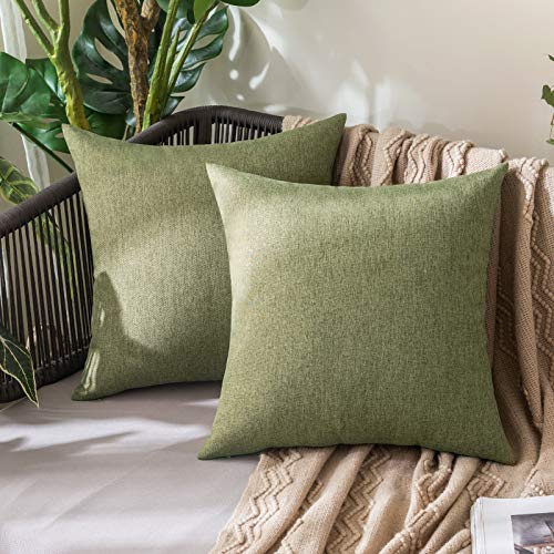 MIULEE Funda Cojines de Exterior Impermeable Fundas de Almohadas de Sof&aacute; Almohadas Decorativas para...