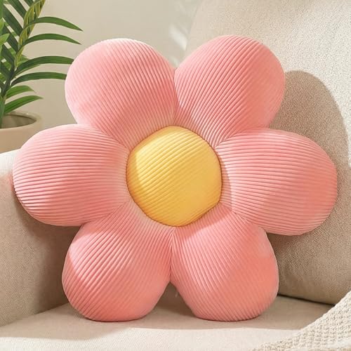 FSRONGXI Funda para almohada con flores Rosa, almohada de flores para el suelo, coj&iacute;n de Tatami...