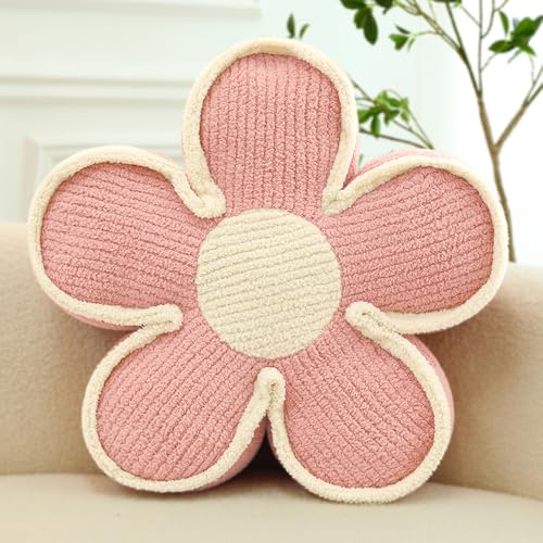 Kyduu Almohadas de Flores,50cm,Almohada Decorativa,Cojines De Sofa De Felpa,Coj&iacute;n Decorativo De...