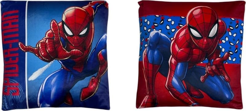 Arlis - Coj&iacute;n Spiderman (38 cm, impresi&oacute;n a doble cara)